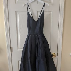 Navy cocktail dress